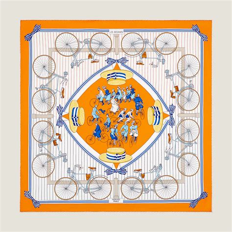 hermes les becanes|Les Becanes scarf 70 .